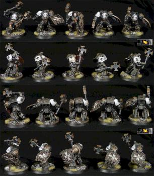 Black Templars Terminator Squad by SkymaN