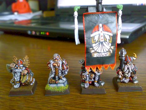 Thane Durgan Dragonback and his Longbeards by Deamonslayer