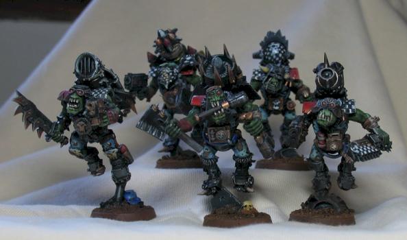 Space Ork Stormboyz by Endboss