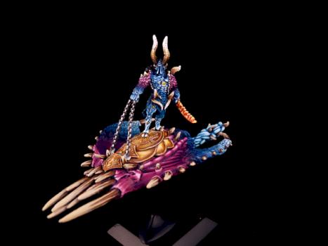 Daemonic Magelord on Skydevil by Titan-forge