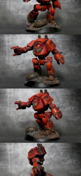 Blood Angel Contemptor Dreadnought by Richard_Harris