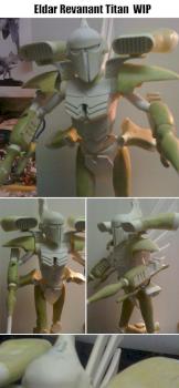 Eldar Revanant Titan - WIP by mauvia