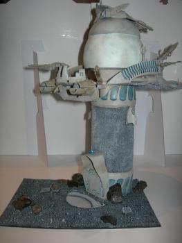 Eldar. Tour de défense armée by le Druide