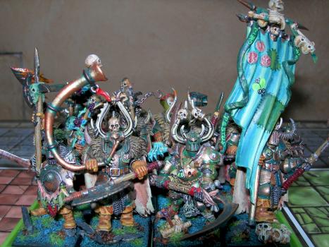 Nurgle. Guerriers du Chaos by le Druide