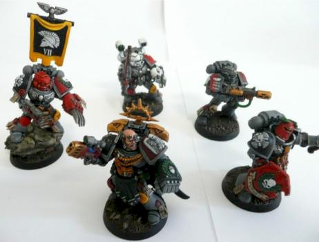 Emperors Centurions Command Squad by Centurionpainting