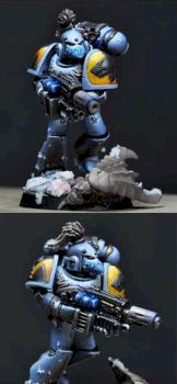wolfguard with combi-melta by EricChan1981