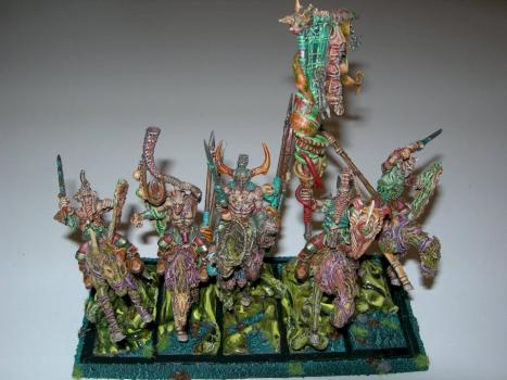 Nurgle. Cavaliers Maraudeurs by le Druide