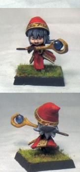 Female anime mage wizard sorcerer by Micaa199