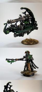 Necron Catacomb Command Barge / Annihilation Barge  - Fully Magnetised by Æsir mini