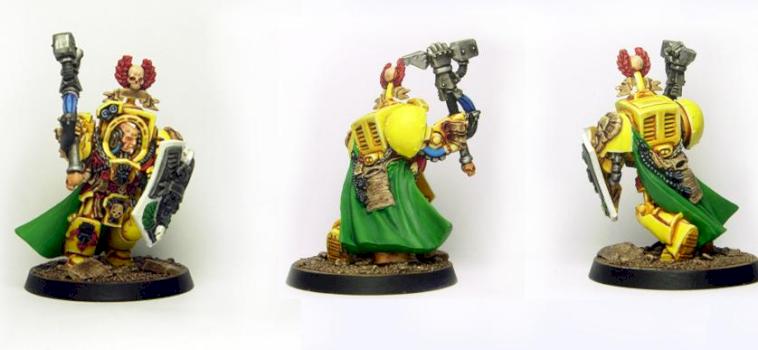 Captain Lysander of the Imperial Fists by trueReed