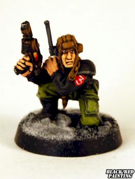 Leman Russ tank crew member by The Engineer