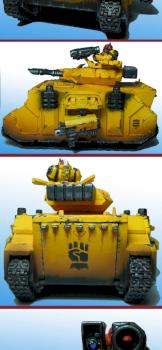 Imperial Fists Predator by Thrasherdwarf
