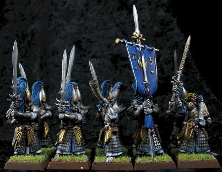 High Elf Sword Masters by WatchDragon
