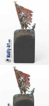 Vostroyan Banner Bearer by MadFlyArtStudio