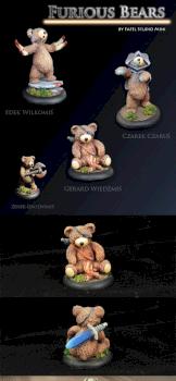 The Furious Bears -  from scratch (limited edition) by Fafel