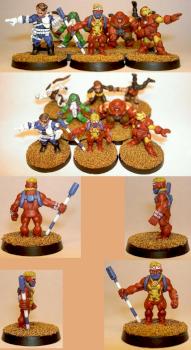 Captain Britain and Friends by Inso