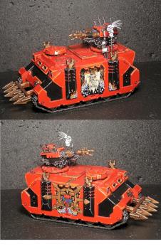 World Eaters Chaos Space Marines Rhino or Razorback by carinae986