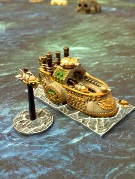 Dwarf ship by Larry Eby