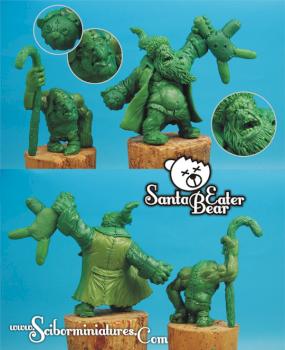 Santa Bear Eater by Scibor