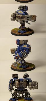 Ultramarine Kitbash Venerable Dreadnought by Ultramarine98