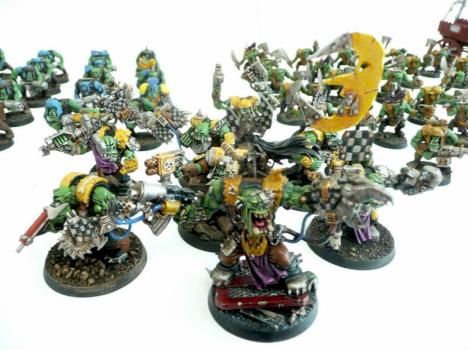 Bad Moons Nobz Squad by Centurionpainting