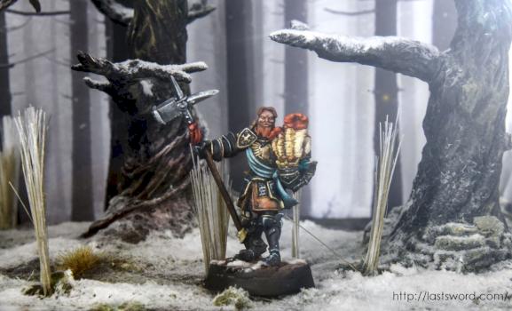 Reichguard Captain in the wood. by LastSword