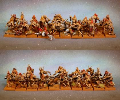 Crypt Ghouls - converted and painted by Supel