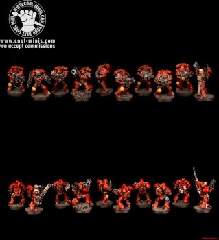 Warhammer 40k Space Marines Tactical Squad by cool-minis.com