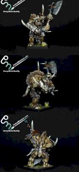 Beastmen Doombull by perfectminiaturecom