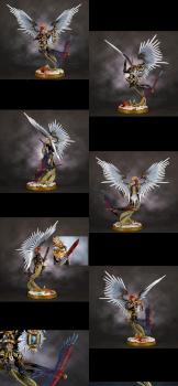 Knight Azyros with Star Eagle by tousgeo
