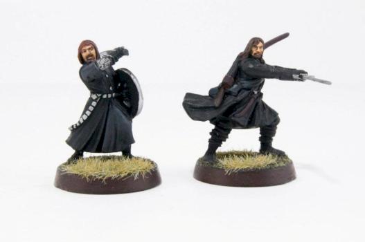 Aragorn and Boromir by Orlandopainter