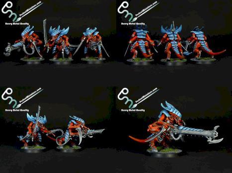 Tyranid Warriors by perfectminiaturecom