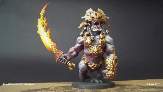 Blood Rage - BLR-001 - FIRE GIANT by Sisihive