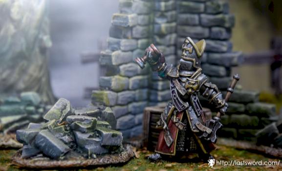 Arch Elector Bishop in the ruins by LastSword