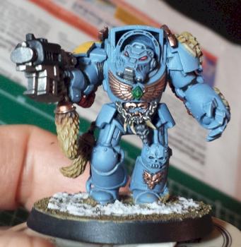 Space Wolves Wolf Guard Terminator by Ayn Marx