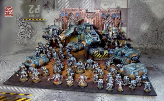 Space Marine ,Gold Armies On Parade 2017 by caiman