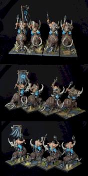 Ogre Mournfang Riders by DrumAndBass