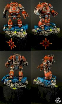 Thousand Sons Contemptor Dreadnought by Felik