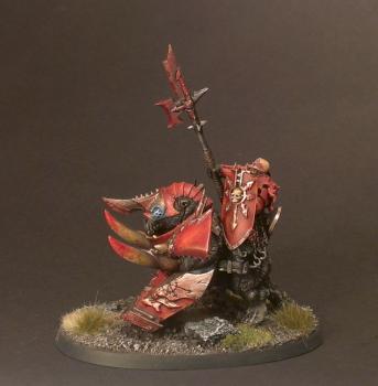 Khorne Lord on Juggernaut by Centipede