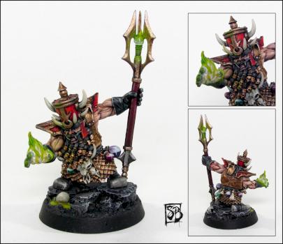 Legion of Azgorh Daemonsmith by sublimebrushwork
