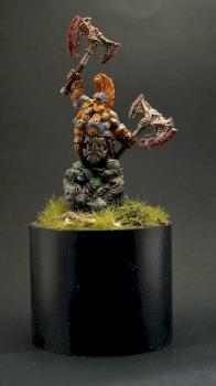Dwarf by saw art