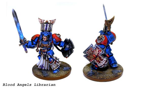 Blood Angels Librarian by Kalin