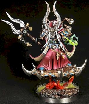 Ahriman, Arch-Sorcerer of Tzeentch. by Kneeil