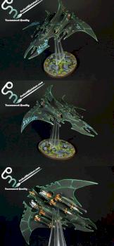 Dark Eldar Razorwing Jetfighter by perfectminiaturecom