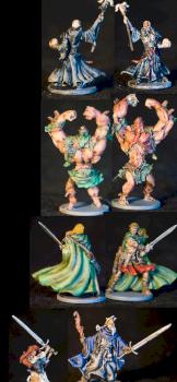 zombicide black plague painting commission by bobflow