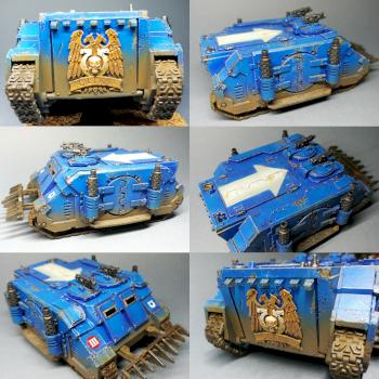 Ultramarines Rhino Deimos pattern by Michael_Wow