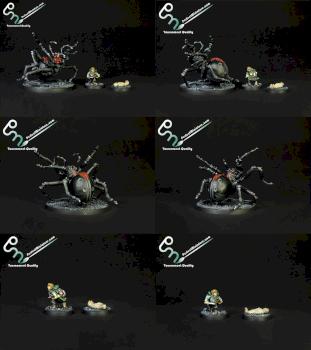 In the Clutches of Shelob by perfectminiaturecom