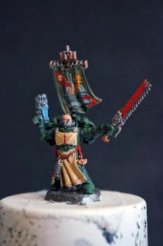 Dark Angels Sergeant Raphael with some conversion by FolgPaints