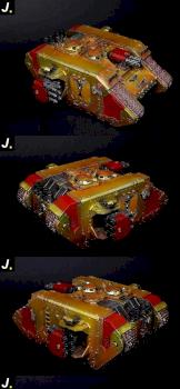 Custodes Land Raider by Just.PS