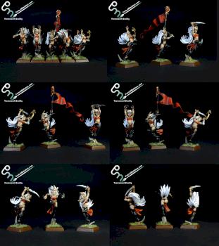 Daughters of Khaine Witch Aelves by perfectminiaturecom
